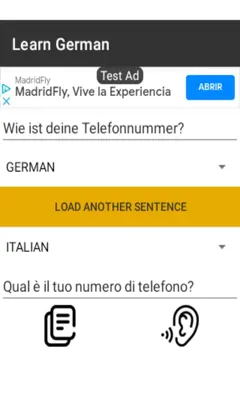 Learn German android App screenshot 0