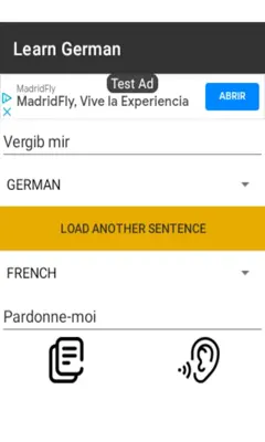 Learn German android App screenshot 1