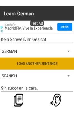 Learn German android App screenshot 2